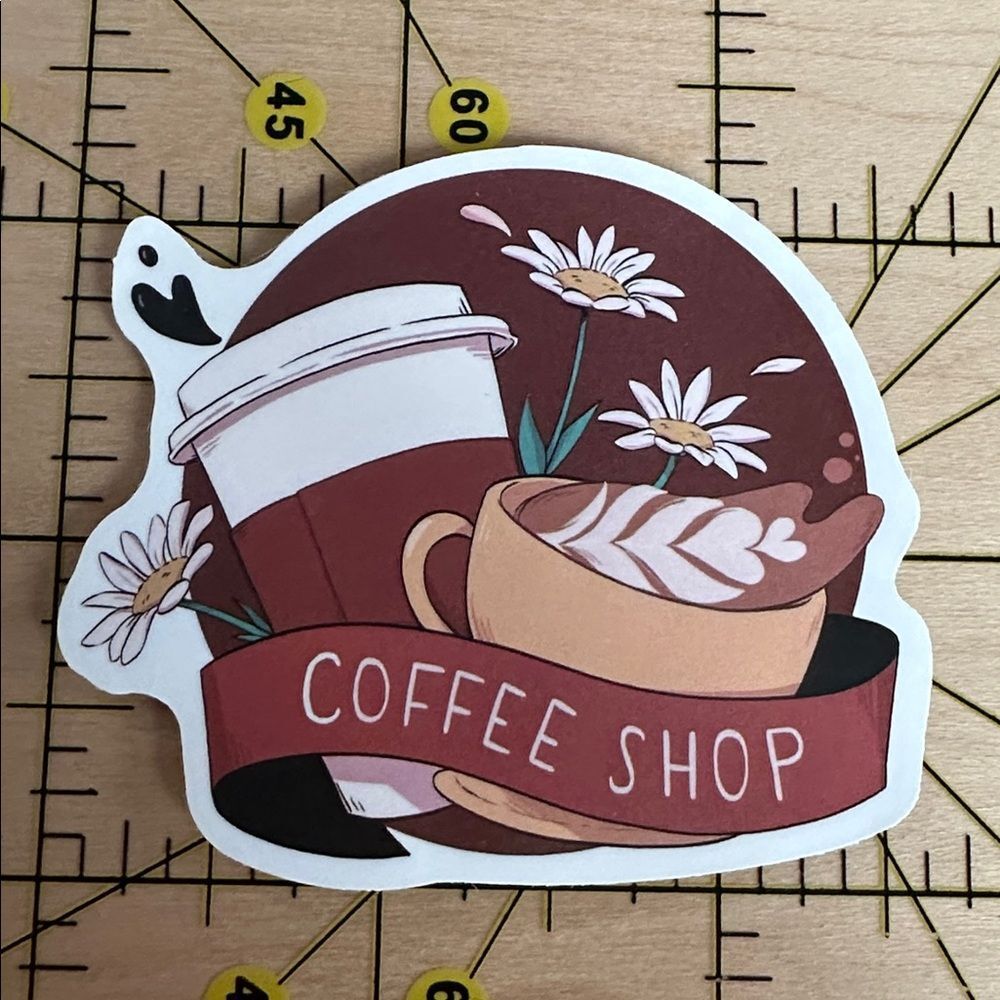 💜13/$13 +Bundle Sticker Sale| Coffee Shop espresso Starbucks Waterproof Sticker